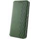 Шкіряний чохол книжка GETMAN Cubic (PU) для Samsung Galaxy S24+ Зелений