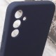Чохол Silicone Cover Lakshmi Full Camera (AA) with logo для Samsung Galaxy A36 5G Синій / Midnight blue