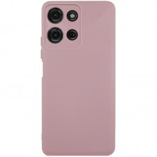 Чохол Silicone Cover Lakshmi Full Camera (AA) для Motorola Moto G75 5G Рожевий / Pink Sand