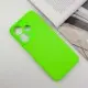 Чохол Silicone Cover Lakshmi Full Camera (AA) для Xiaomi Redmi 13 4G / Poco M6 4G Салатовий / Neon Green
