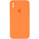 Чехол Silicone Case Square Full Camera Protective (AA) для Apple iPhone X / XS (5.8")