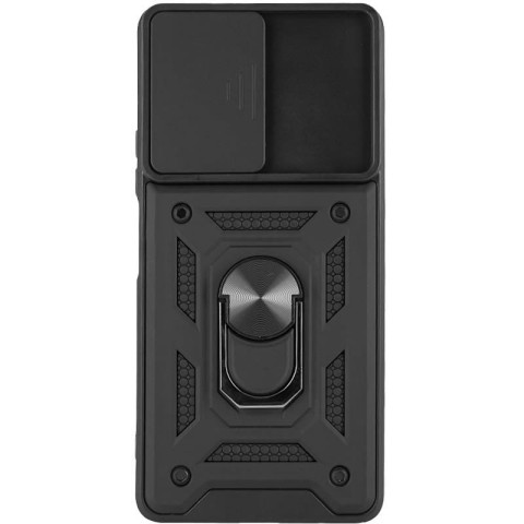 Чохол Ummi Camshield Serge Ring для Xiaomi Redmi Note 10 Pro / 10 Pro Max Чорний / Black