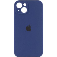Чохол Silicone Case Full Camera Protective (AA) для Apple iPhone 14 (6.1") Синій / Deep navy