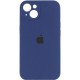 Чохол Silicone Case Full Camera Protective (AA) для Apple iPhone 14 (6.1") Синій / Deep navy
