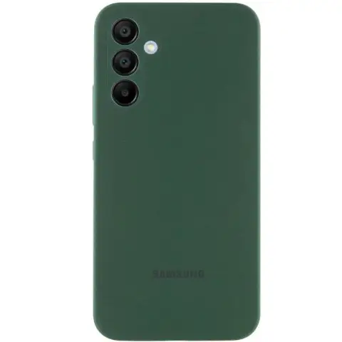 Чохол Silicone Cover Lakshmi Full Camera (AAA) with Logo для Samsung Galaxy S25 Edge Зелений / Cyprus Green