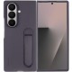 Шкіряний чохол Leather Case (AAA) with stand для Samsung Galaxy Z Fold7 Gray