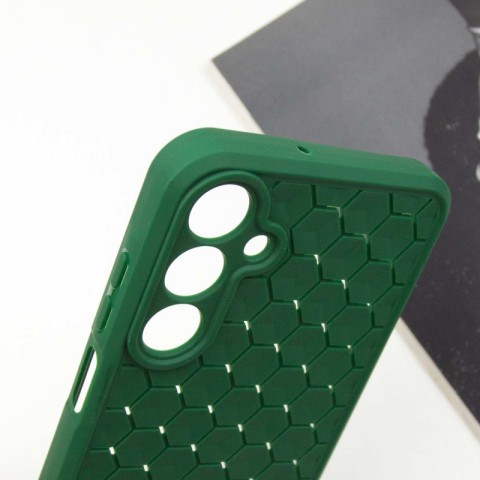Чохол TPU Honeycomb для Samsung Galaxy A25 5G Зелений / Cyprus Green