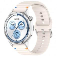 Силіконовий ремінець Wavy для Smart Watch 20mm Antigue White