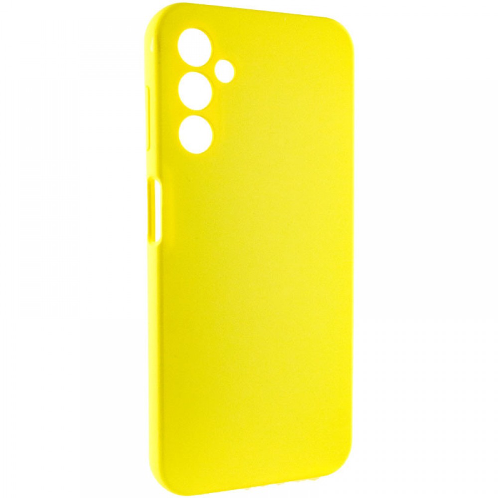 Чохол Silicone Cover Lakshmi Full Camera (AAA) для Samsung Galaxy A14 4G/5G Жовтий / Yellow