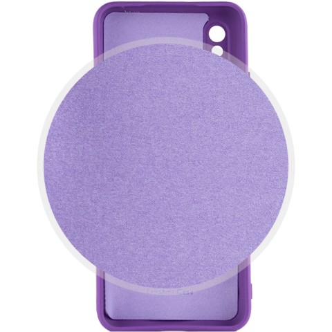 Чохол Silicone Cover Lakshmi Full Camera (A) для Xiaomi Redmi 9A Фіолетовий / Purple