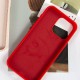 Чохол Silicone Case Full Protective with Ring для Apple iPhone 15 Pro Max (6.7") Red