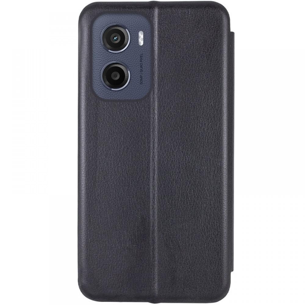 Шкіряний чохол-книжка Classy для Motorola Moto G05 / E15 Чорний