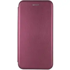 Шкіряний чохол-книжка Classy для ZTE Nubia Focus Бордовий