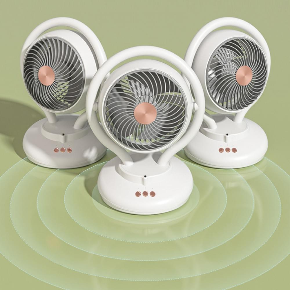 Настольный вентилятор F12 с отрицательной ионизацией 6000mAh