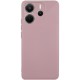 Чохол TPU GETMAN Liquid Silk Full Camera для Xiaomi Redmi Note 14 4G (Int. version) Рожевий / Pink Sand