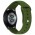 Силіконовий ремінець Sport для Smart Watch 20mm Зелений / Dark Olive