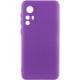 Чохол TPU GETMAN Liquid Silk Full Camera для Xiaomi Redmi Note 12S Фіолетовий / Purple