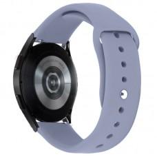 Силіконовий ремінець Sport для Smart Watch 20mm Сірий / Lavender Gray