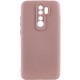Чохол Silicone Cover Lakshmi Full Camera (AA) для Xiaomi Redmi 9 Рожевий / Pink Sand