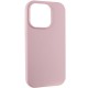 Чохол Silicone Case Full Protective (AA) NO LOGO для Apple iPhone 15 Pro Max (6.7") Рожевий / Chalk Pink