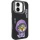TPU+PC чохол Friends для Apple iPhone 16 (6.1") Black Cat
