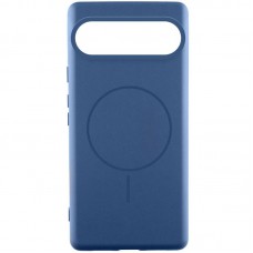 Чохол Silicone Cover Lakshmi (AA) with MagFit для Google Pixel 9 / 9 Pro Синій / Navy blue