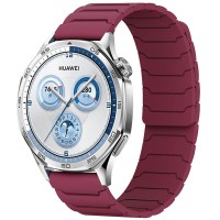 Ремінець Dual-color Magnetic для Smart Watch 20mm Wine red