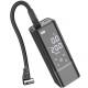 Автомобільний насос Hoco ZP7 Maddy smart (5000 mAh) Black