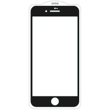Захисне скло SKLO 5D (тех.пак) для Apple iPhone 7 plus / 8 plus (5.5") Чорний / Біла підкладка