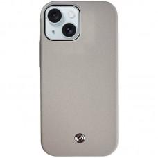 Чохол PC+Leather SGP with MagSafe для Apple iPhone 14 (6.1") Grey