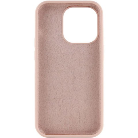 Чохол Silicone Case Full Protective (AA) NO LOGO для Apple iPhone 13 Pro (6.1") Рожевий / Pink Sand