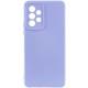 Чохол TPU GETMAN Liquid Silk Full Camera для Samsung Galaxy A13 4G Бузковий / Dasheen