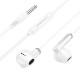 Навушники Borofone BM89 Surpass universal (3.5mm/1.2m) White