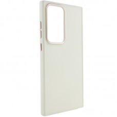 TPU чохол Bonbon Metal Style для Samsung Galaxy S24 Ultra Білий / White