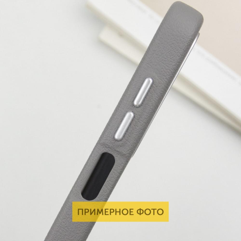 Кожаный чехол Leather Case Metal Buttons для Xiaomi Redmi 9C