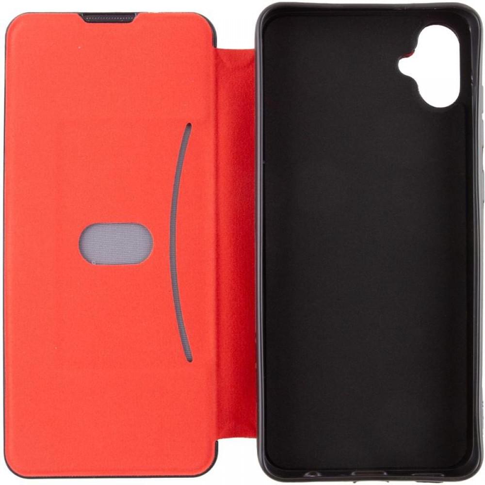 Шкіряний чохол-книжка Belora для Samsung Galaxy A07 / A06 Red