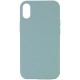 Чохол Silicone Case Full Protective (AA) NO LOGO для Apple iPhone XR (6.1") Бірюзовий / Turquoise