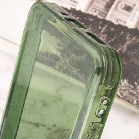 Чохол TPU Starfall Clear для Xiaomi Poco X5 5G / Redmi Note 12 5G Зелений