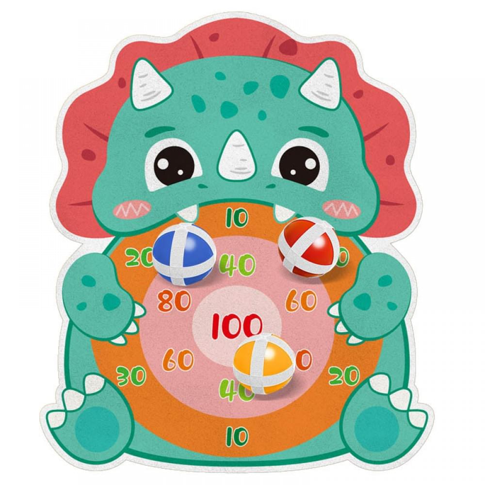 Інтерактивна гра Dinosaur Athletics Gun на липучках + мішень Red