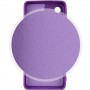 Чохол Silicone Cover Lakshmi Full Camera (AA) для Samsung Galaxy A23 4G Фіолетовий / Purple