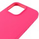 Чохол Silicone Case (AA) Logo with MagSafe для Apple iPhone 15 Pro Max (6.7") Рожевий / Barbie pink