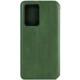 Шкіряний чохол книжка GETMAN Cubic (PU) для Samsung Galaxy S24+ Зелений