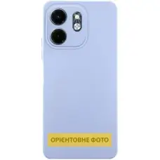 Чохол TPU GETMAN Liquid Silk Full Camera для Motorola Moto G15 4G Бузковий / Light purple
