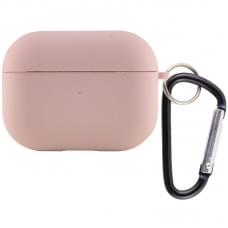 Силиконовый футляр с микрофиброй для наушников Airpods Pro