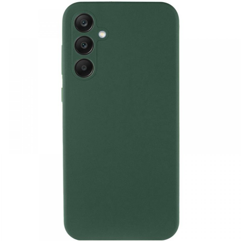 Чохол Silicone Cover Lakshmi Full Camera (AAA) для Samsung Galaxy A57 5G Зелений / Cyprus Green