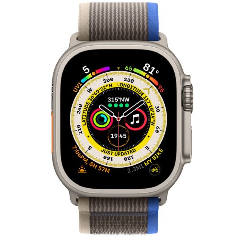 Ремінець Trail Loop для Apple Watch 42(ser.1-3)/44/45/46/49mm (m/l) Blue / Gray