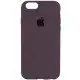Чохол Silicone Case Full Protective (AA) для Apple iPhone 6/6s (4.7") Фіолетовий / Elderberry