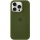 Чохол Silicone Case Full Protective (AA) для Apple iPhone 16 Pro (6.3") Зелений / Dark Olive