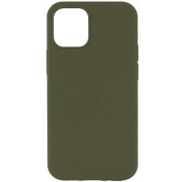 Чохол Silicone Case Full Protective (AA) NO LOGO для Apple iPhone 13 mini (5.4") Зелений / Dark Olive