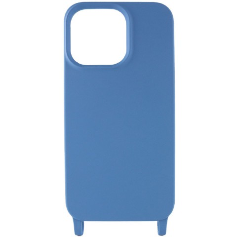 Чохол TPU two straps California для Apple iPhone 13 Pro Max (6.7") Синій / Cosmos blue
